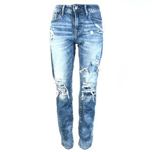 AE skinny jeans distressed 30x30